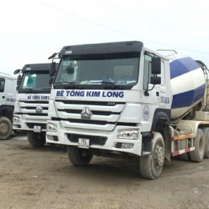 Xe chuyển trộn bê tông