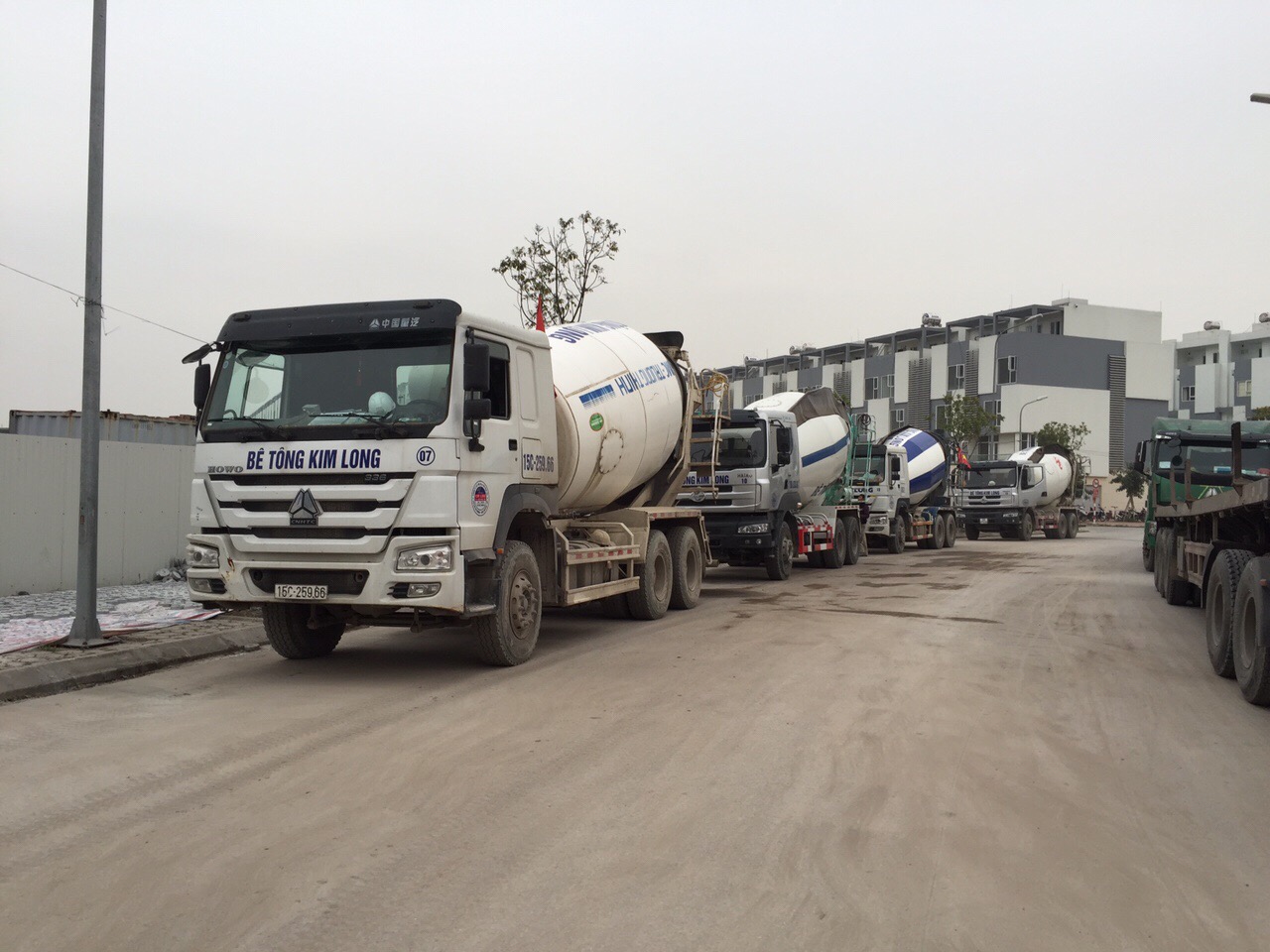 Dự án cung cấp bê tông
